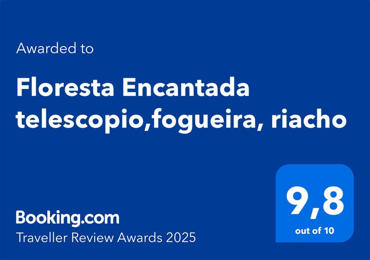 Floresta Encantada Telescopio,Fogueira, Riacho Шапада-дус-Гімарайнс Екстер'єр фото
